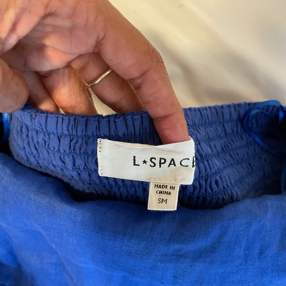 LSPACE Linen Under the Sun Dress - Picture 6 of 7